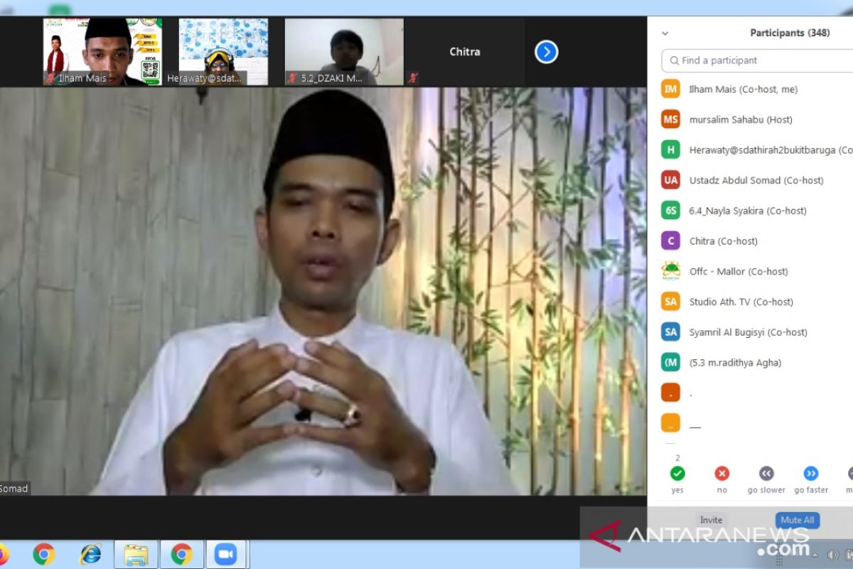 UAS hadiri peringatan Isra' Mikraj SD Islam Athirah Makassar