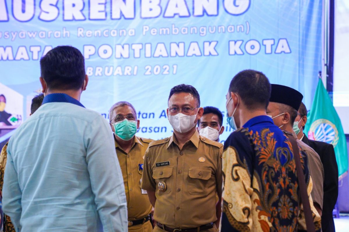 Pemkot Pontianak akan lebarkan Jalan Putri Candramidi Kelurahan Sungai Bangkong