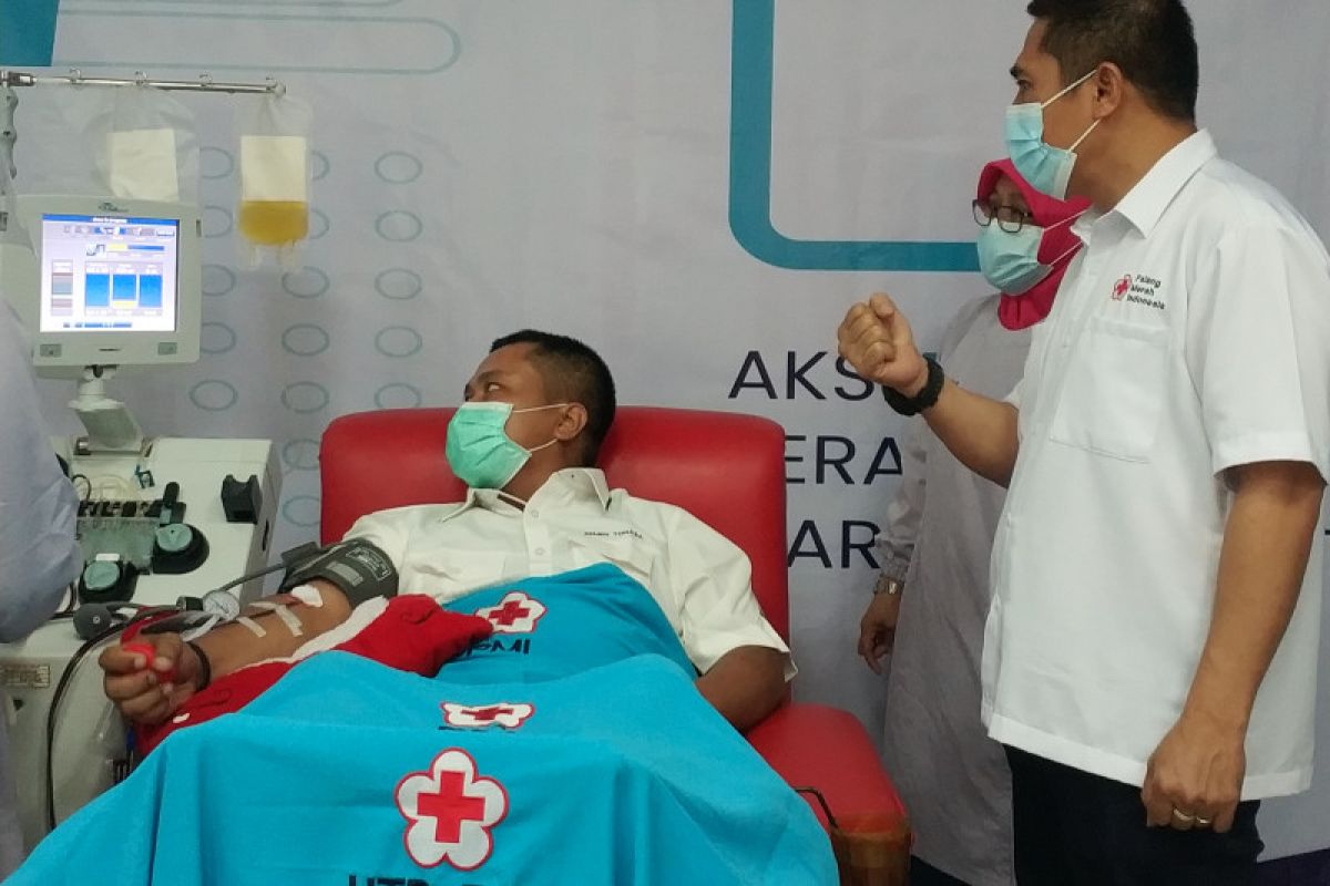 PMI: Proses donor plasma di Makassar butuh biaya besar