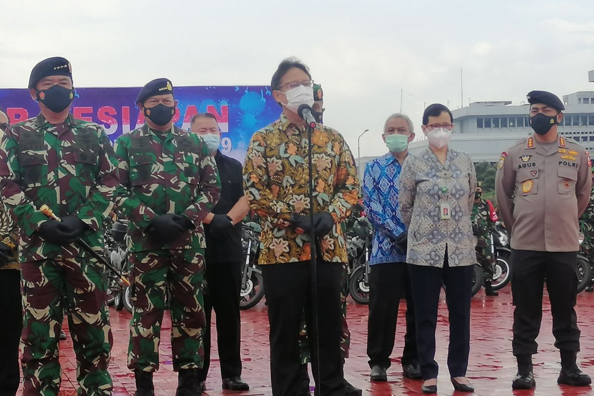 Health ministry, TNI, and police collaborate to thwart infection rate