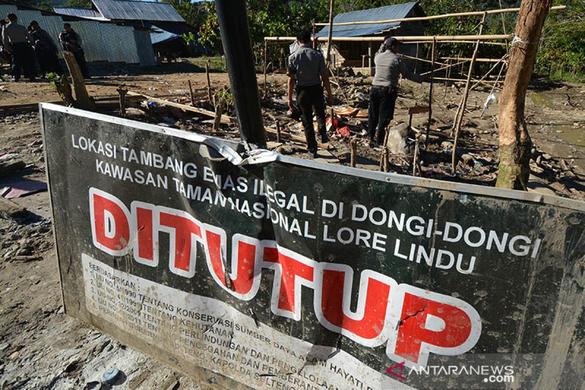 Penambangan emas ilegal di Dongi-Dongi kembali marak