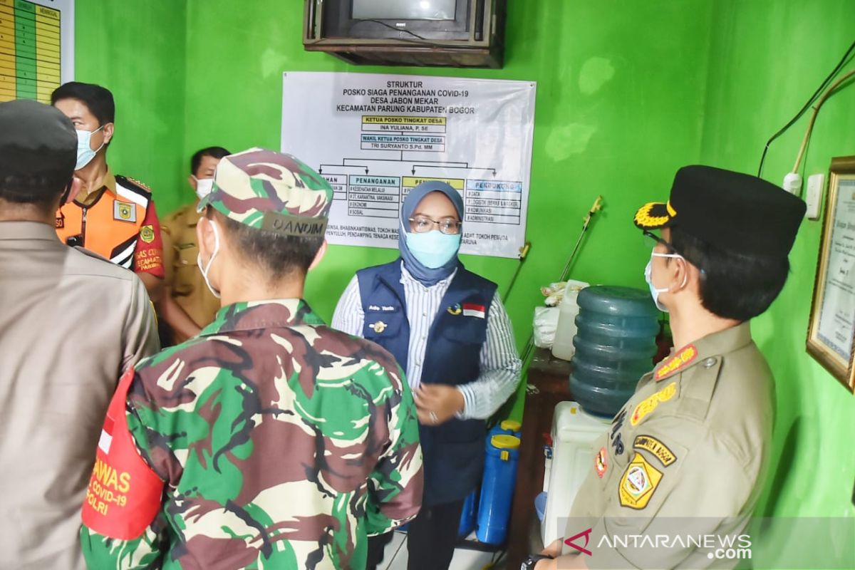 Dukung PPKM Pemkab Bogor bangun posko COVID-19 di setiap desa