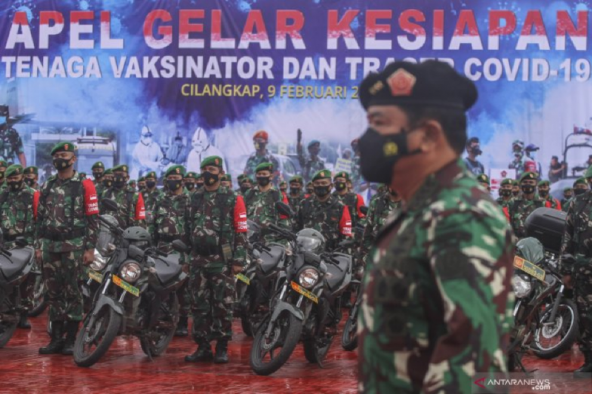 Apel kesiapan tenaga vaksinator di Mabes TNI