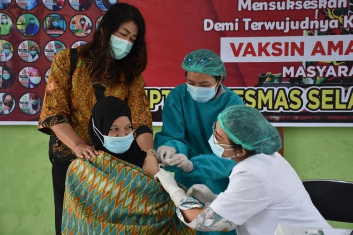 1.274 tenaga kesehatan di Kapuas sudah divaksin