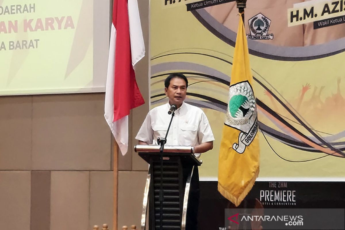 Golkar tarik dukungan pembahasan revisi UU Pemilu