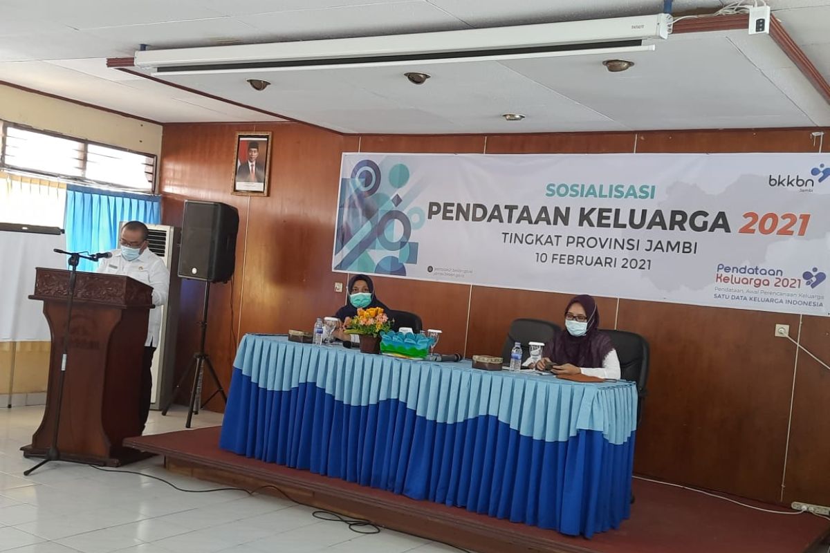 BKKBN Jambi sosialisasikan pendataan keluarga 2021