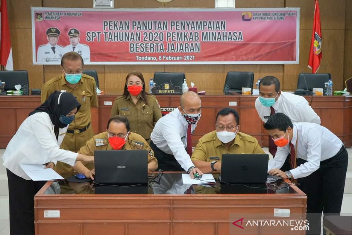 Bupati Minahasa harap ASN jadi contoh dalam lapor SPT