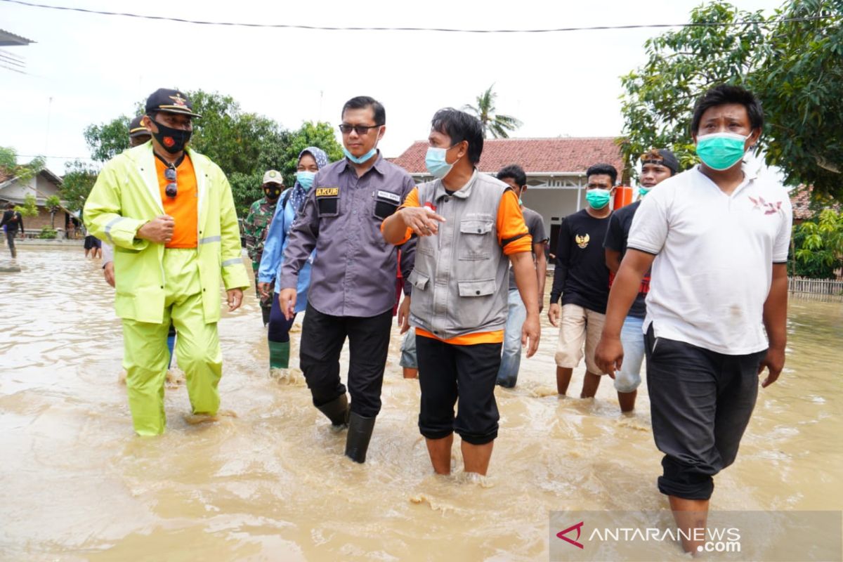 Jumlah pengungsi korban banjir Subang mencapai 38.878 jiwa