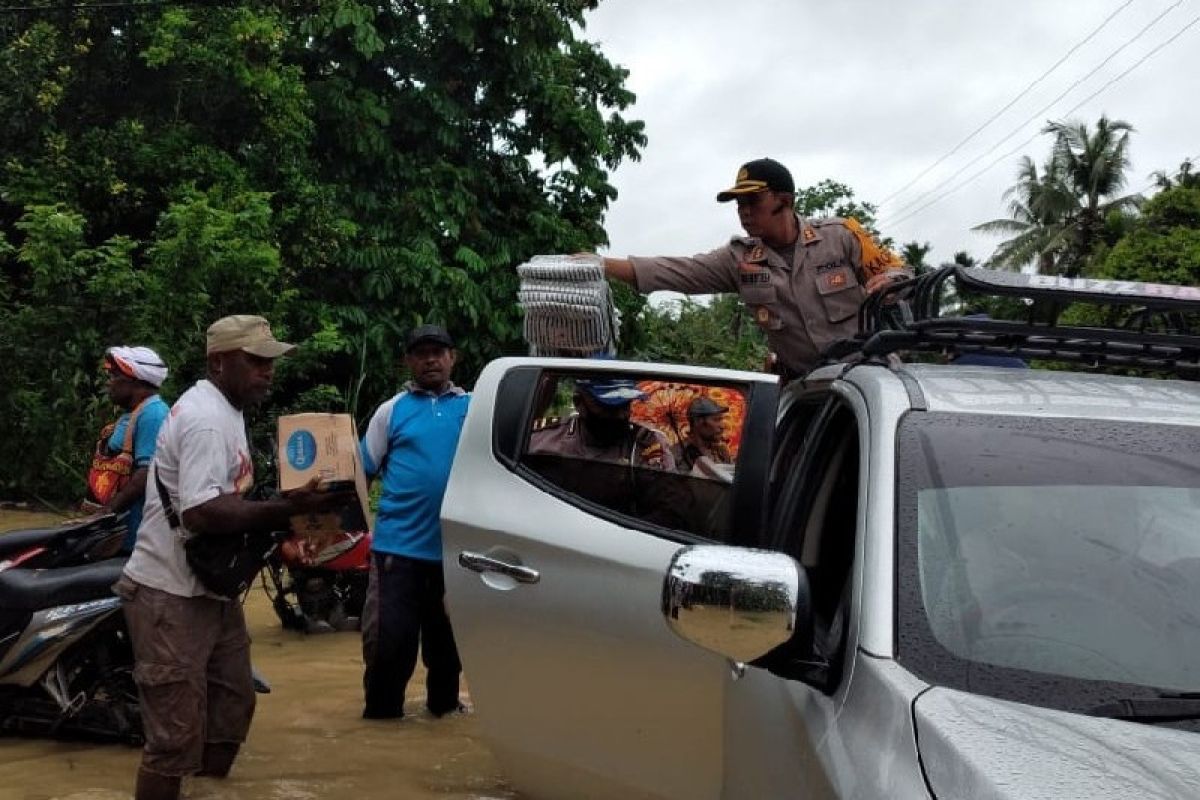 Banjir rendam rumah 1.155 KK  di Keerom Papua