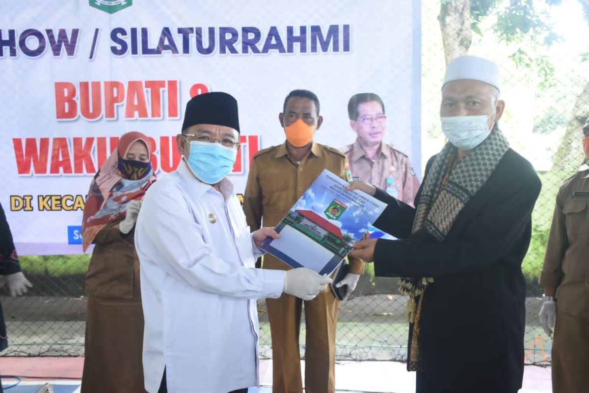 Bupati Lombok Utara roadshow pamitan di Kecamatan Pemenang