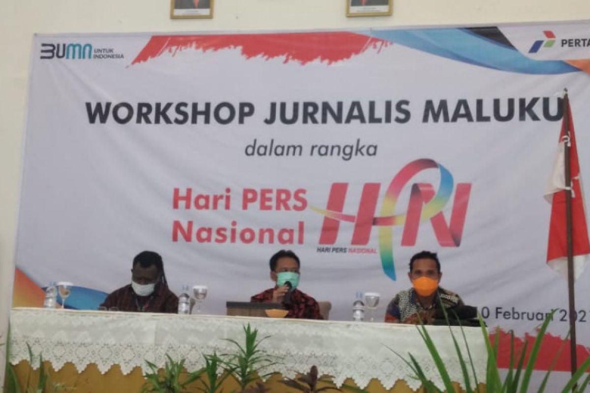 PT. Pertamina MOR VIII jalin sinergi dengan media di Maluku