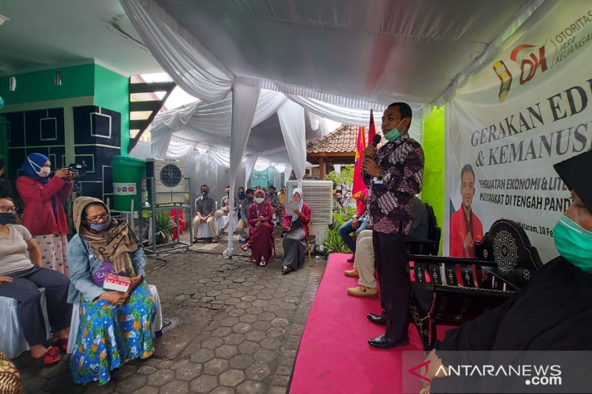 OJK-IMM NTB mengedukasi kaum ibu dalam kelola keuangan di masa pandemi