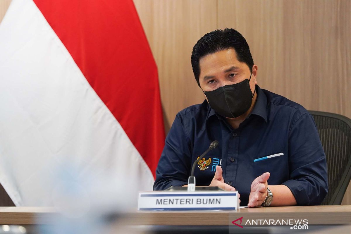 Menteri Erick larang karyawan BUMN bepergian luar kota pada libur Imlek