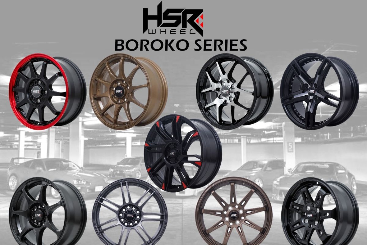 HSR Wheel hadirkan Boroko Series untuk modifikasi JDM