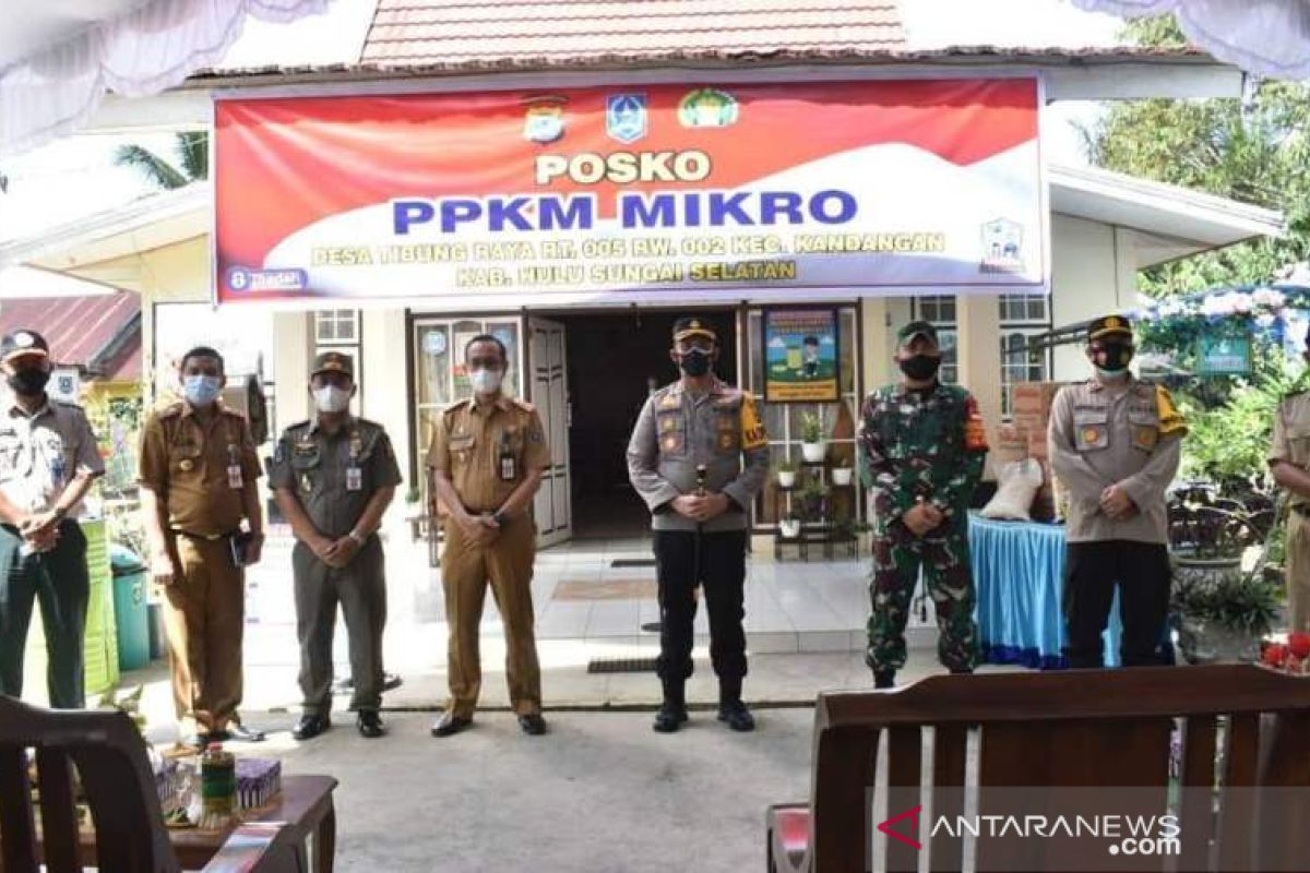 HSS canangkan  PPKM Mikro di 13 desa