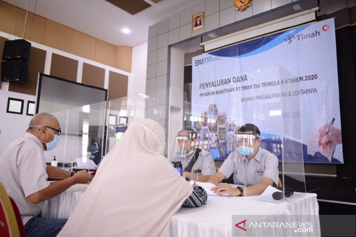 PT Timah kucurkan Rp16 miliar bantu UMKM di Bangka Belitung