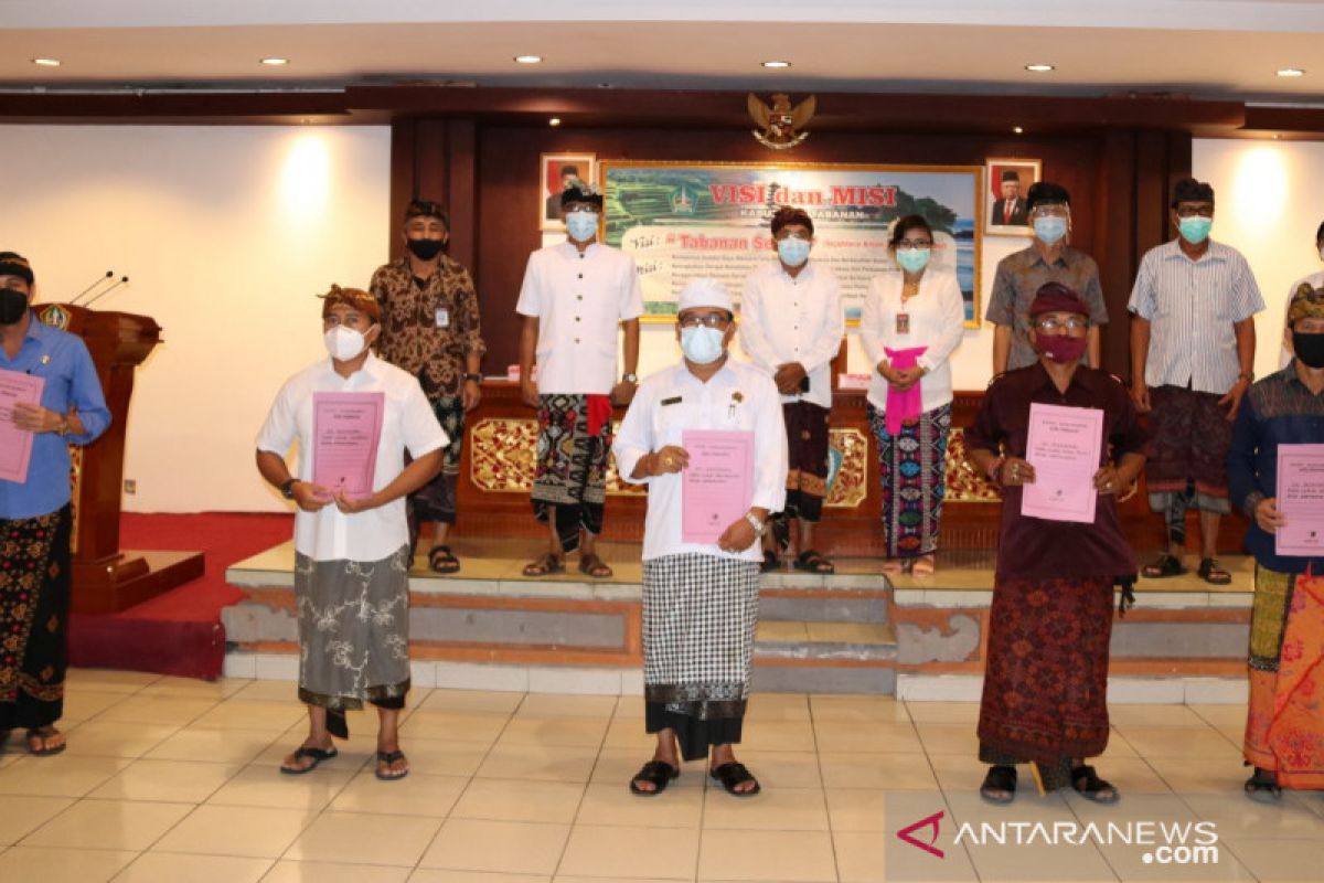 Enam pura di Kabupaten Tabanan ditetapkan jadi Cagar Budaya