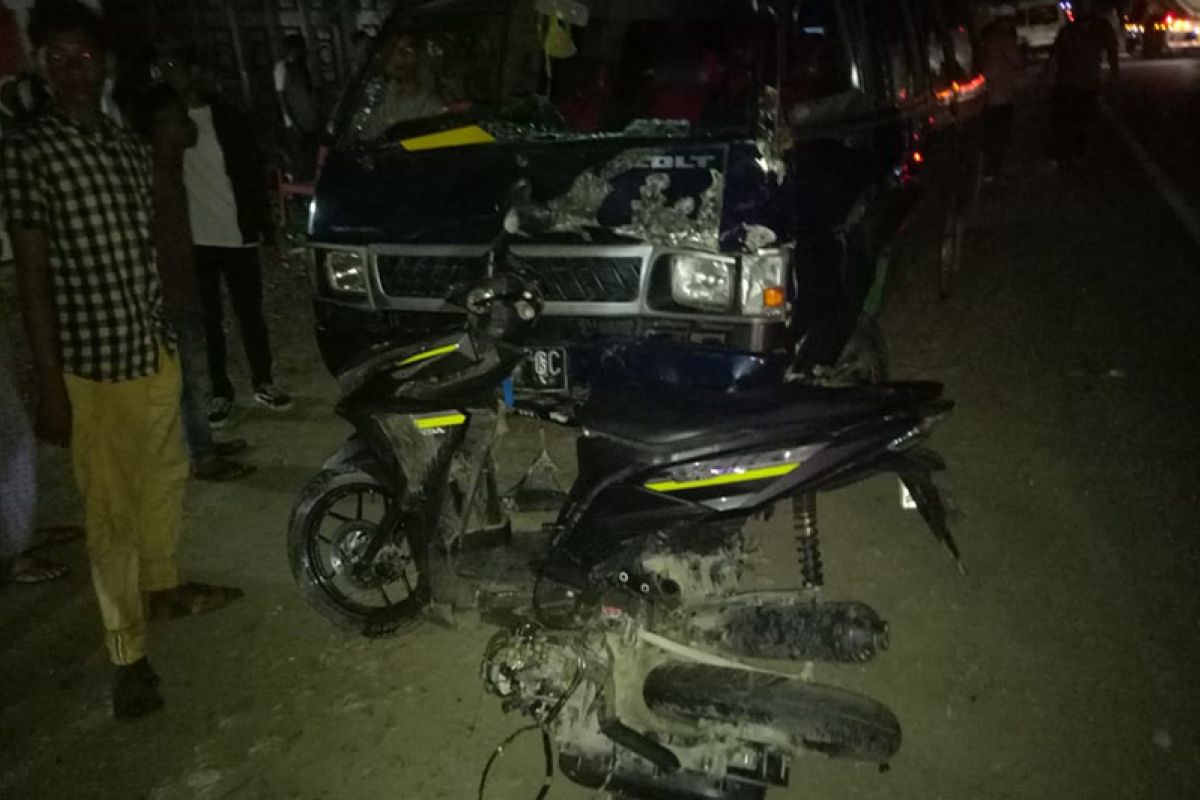 Kecelakaan maut di Aceh Utara. L300 tabrak Vario, seorang meninggal dunia