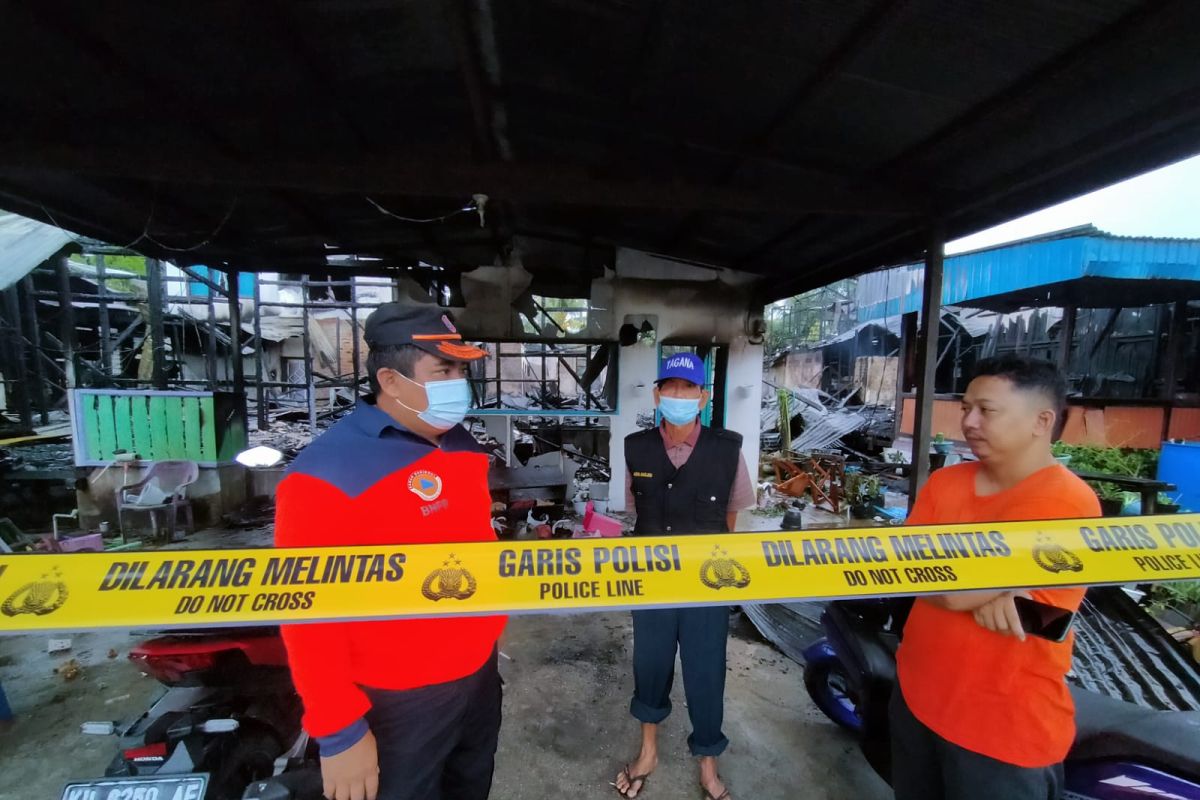 Kalak BPBD Kaltara Semangati Korban Kebakaran Jalan Gelatik