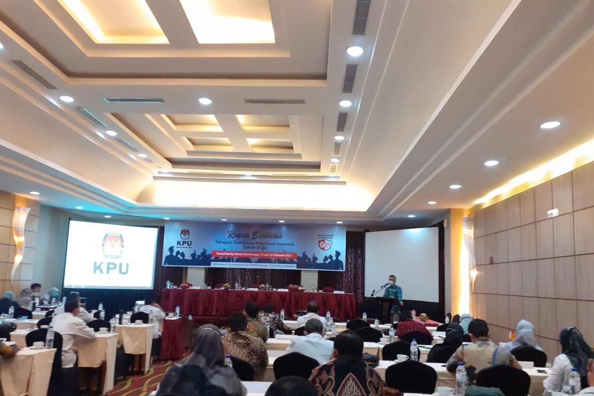 KPU Sumbar evaluasi tahapan kampanye pemilihan serentak 2020