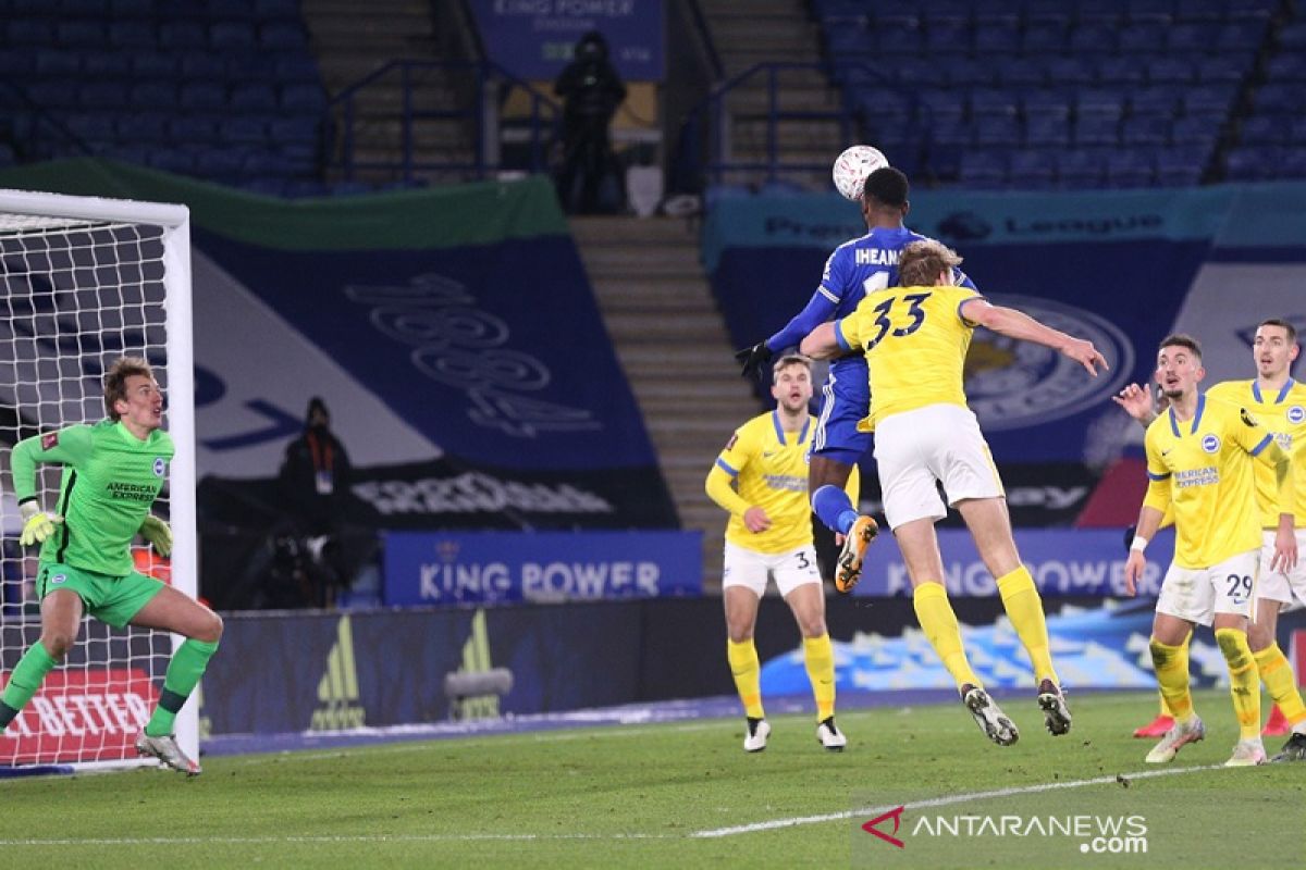 Iheanacho bawa Leicester lolos ke perempat final Piala FA