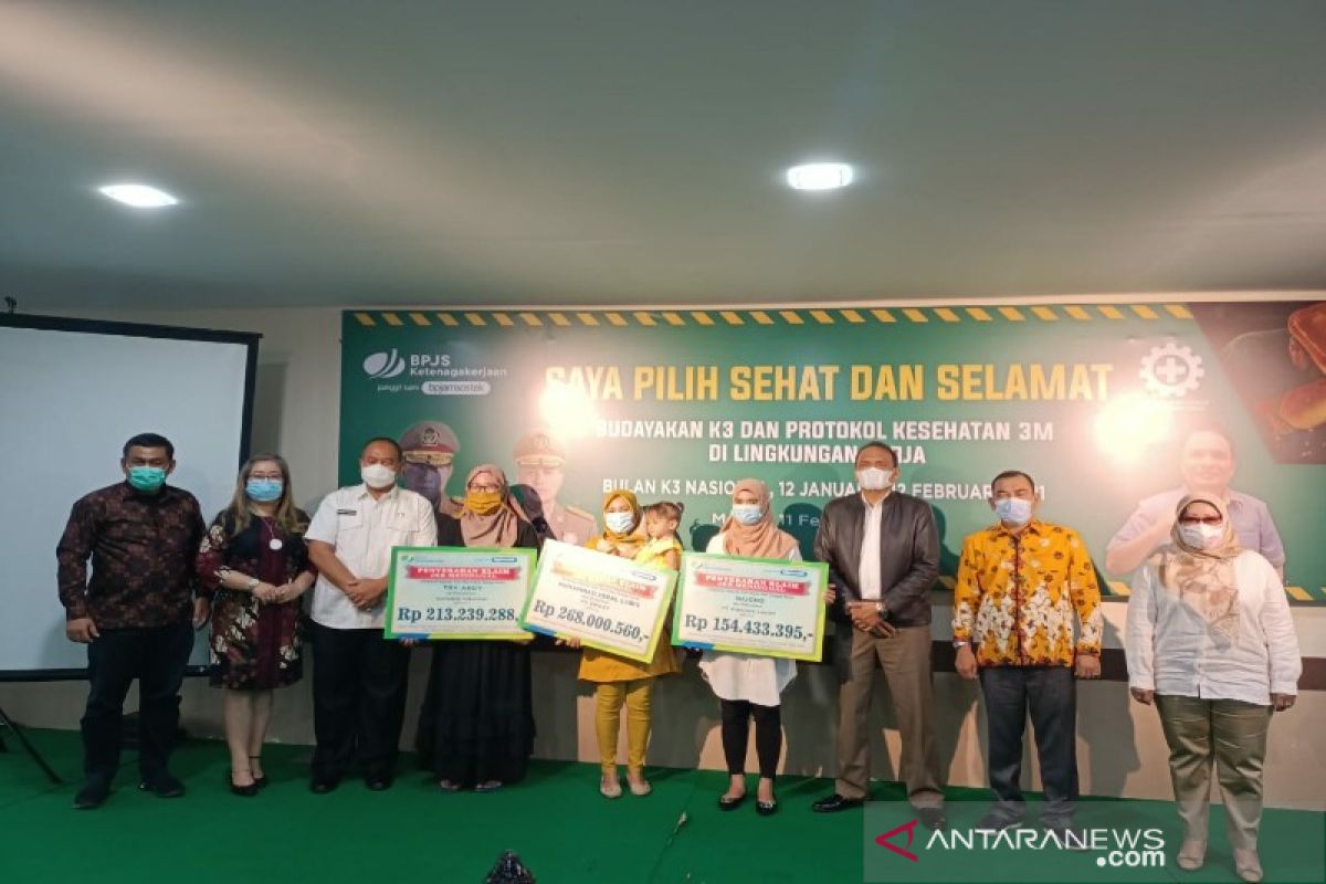 Selama Januari 2021 ada 1.272 kasus kecelakaan kerja di Sumut