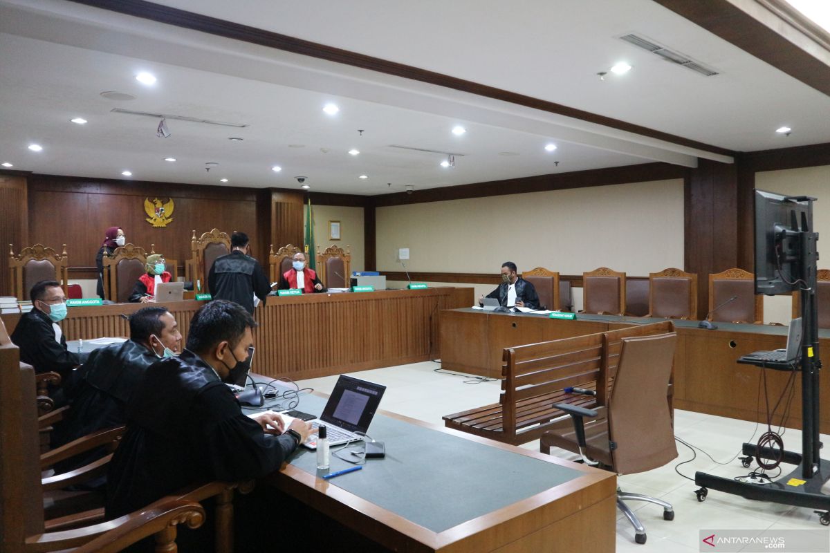 Eks panitera pengganti PN Jakarta Utara akui terima Rp1,2 miliar