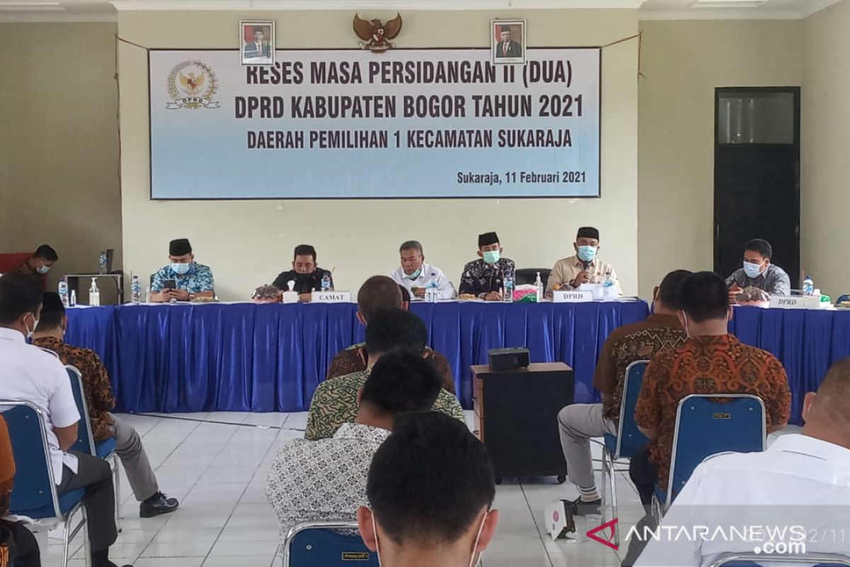 DPRD Kabupaten Bogor serap aspirasi warga Sukaraja