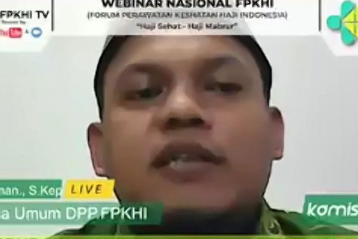 FPKHI: Tugas perawat haji saat pandemi lebih berat