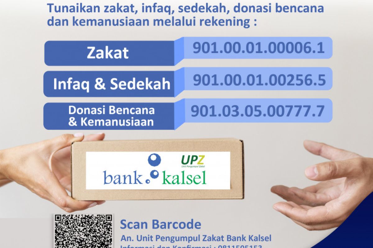 Mengenal UPZ Bank Kalsel yang rutin salurkan bantuan kemanusiaan