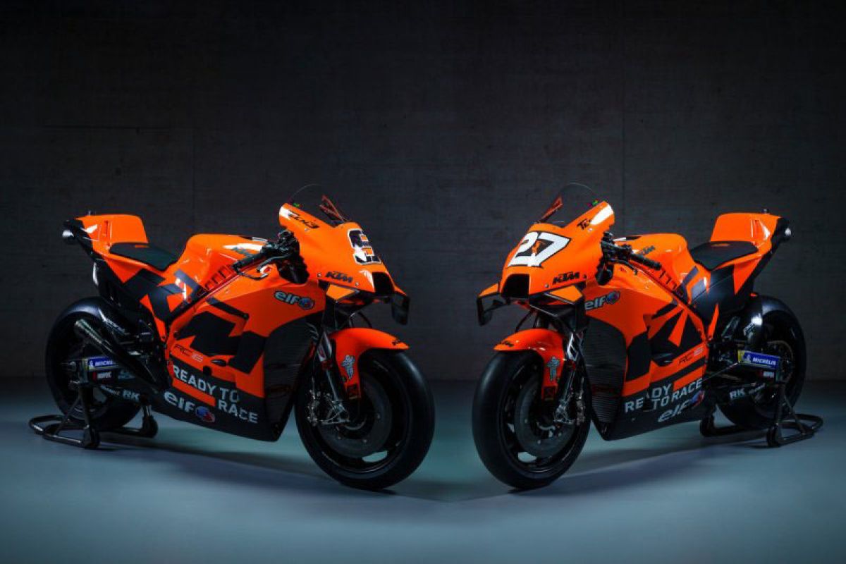 Ini motor KTM  untuk balapan MotoGP 2021