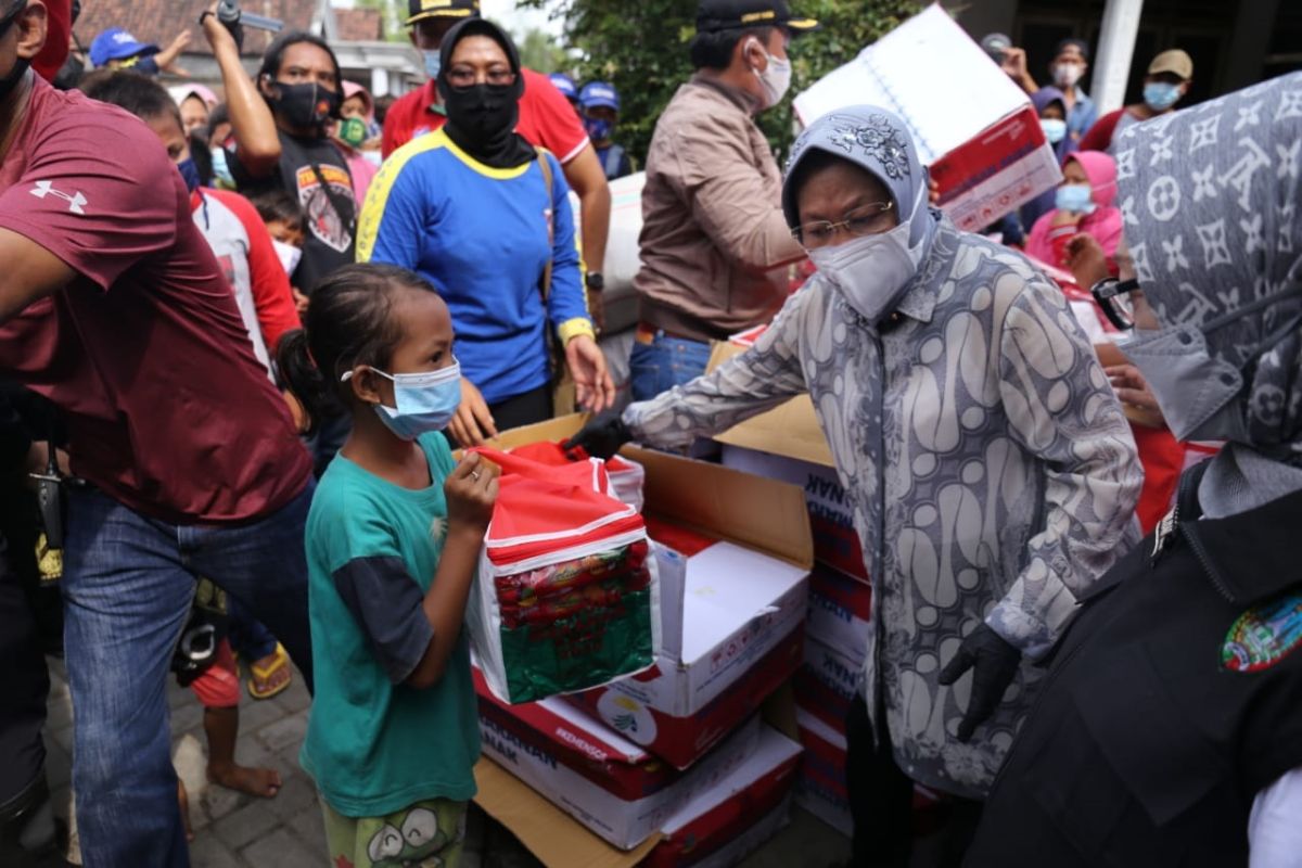 Kemensos kirim bantuan untuk korban banjir di Jombang