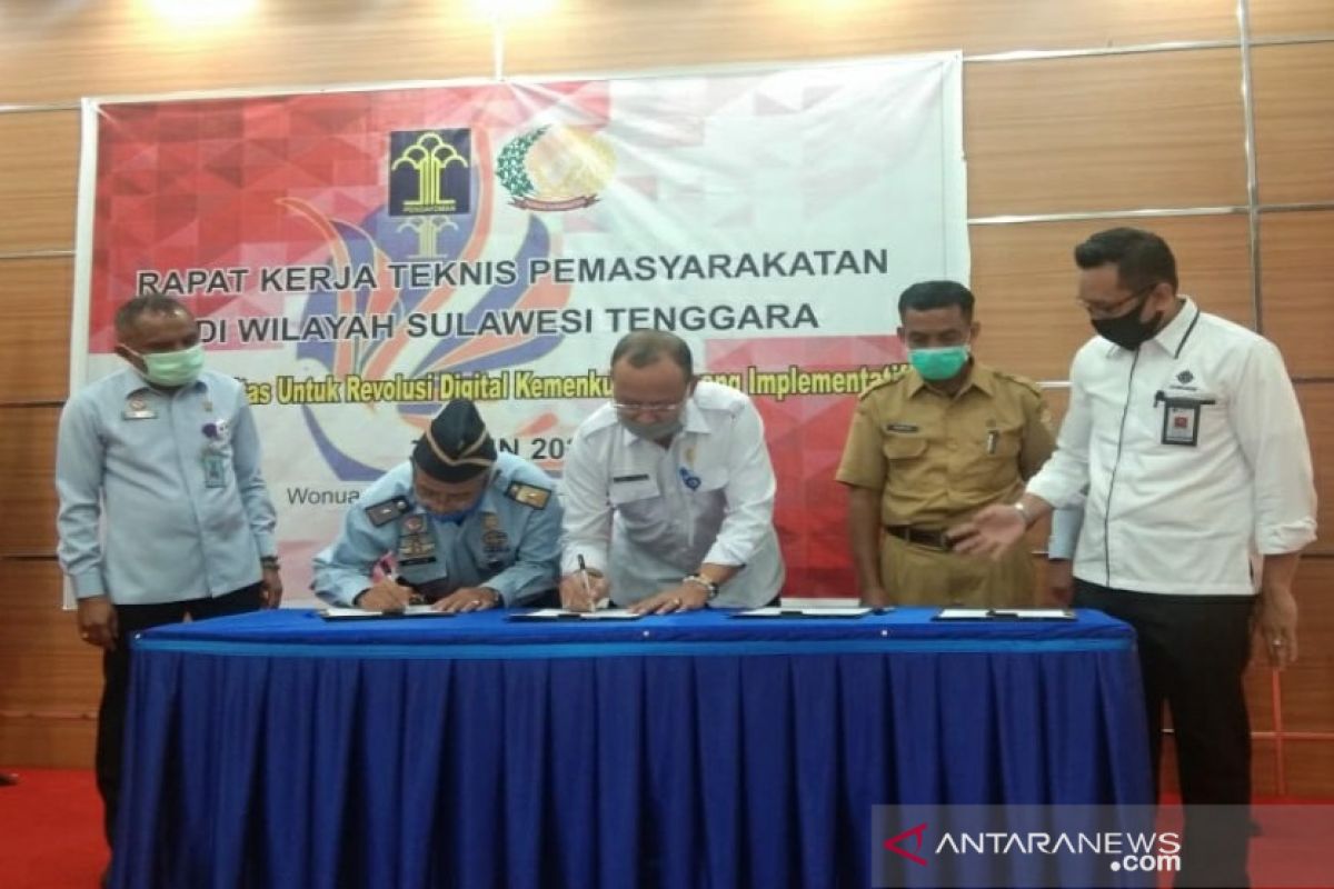 Kemenkumham dan BLK Kendari beri keterampilan kerja narapidana