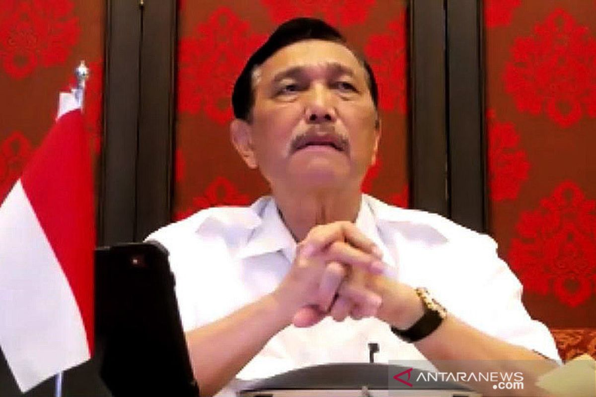 Luhut resmikan kepengurusan PB PASI periode 2021-2025