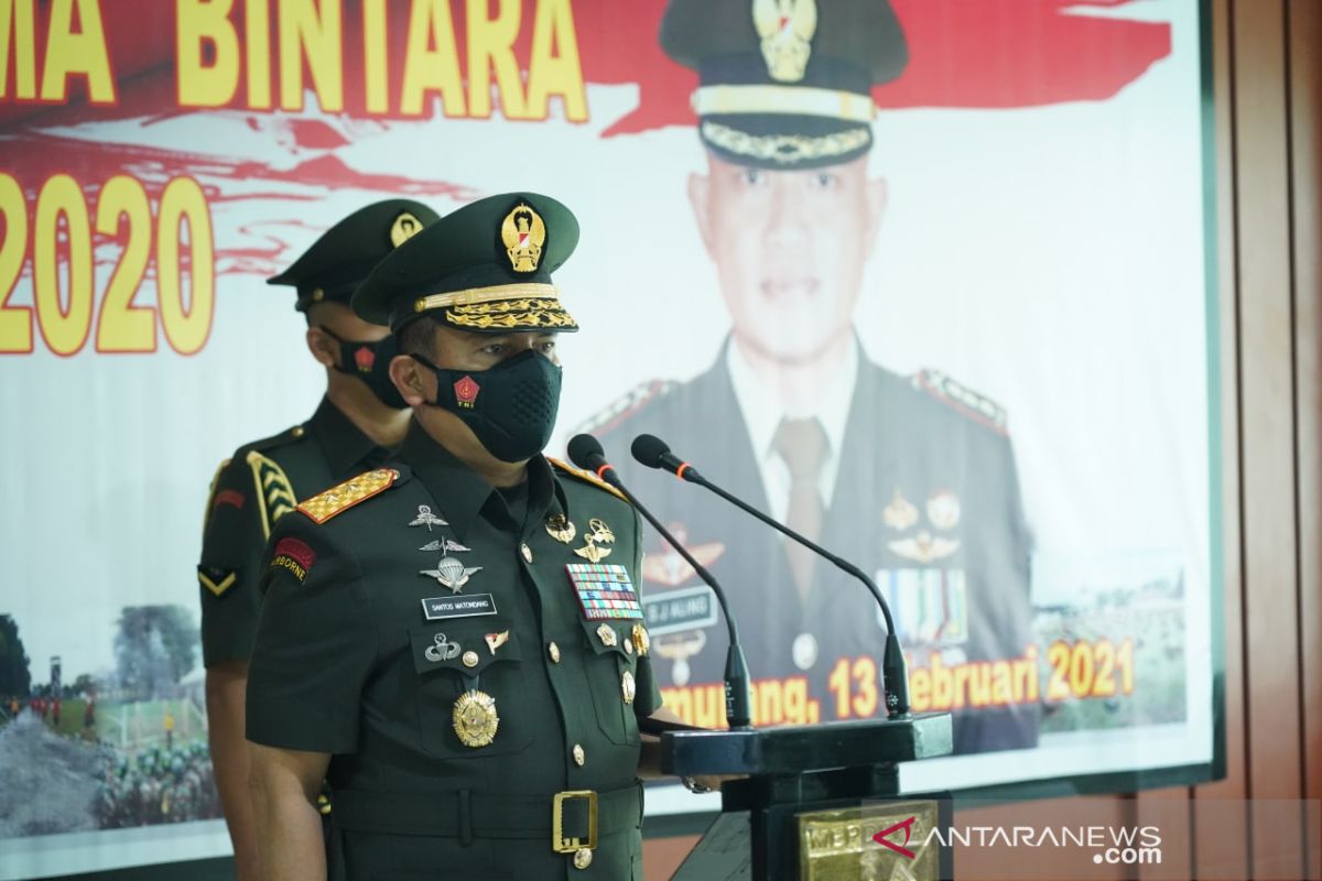 Pangdam XIII/Merdeka lantik 279 prajurit TNI