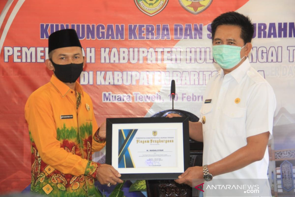 Kunjungan kerja ke Barito Timur dan Murung Raya, Wabup HST konsultasi penanganan banjir