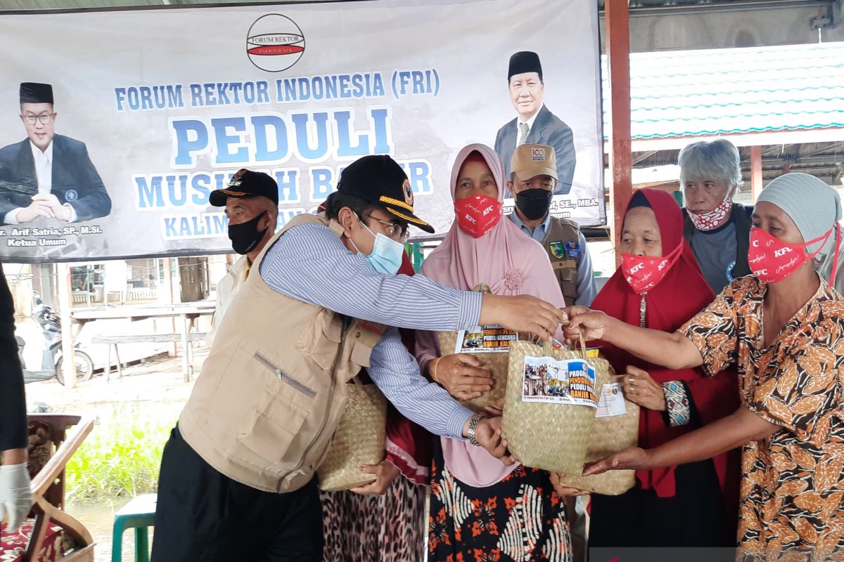 Warga Kurau bersyukur Universitas Lambung Mangkurat datang membantu