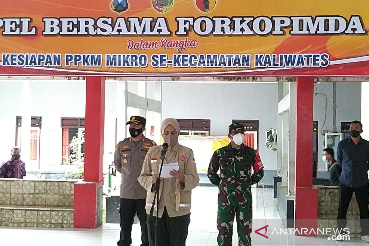 Bupati Jember targetkan zona  hijau dengan PPKM Skala Mikro