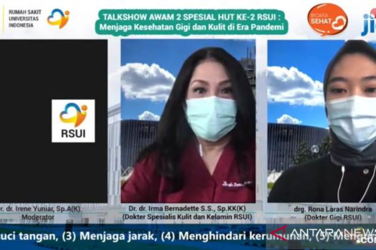 Dokter RSUI beri tips tangani jerawat karena gunakan masker