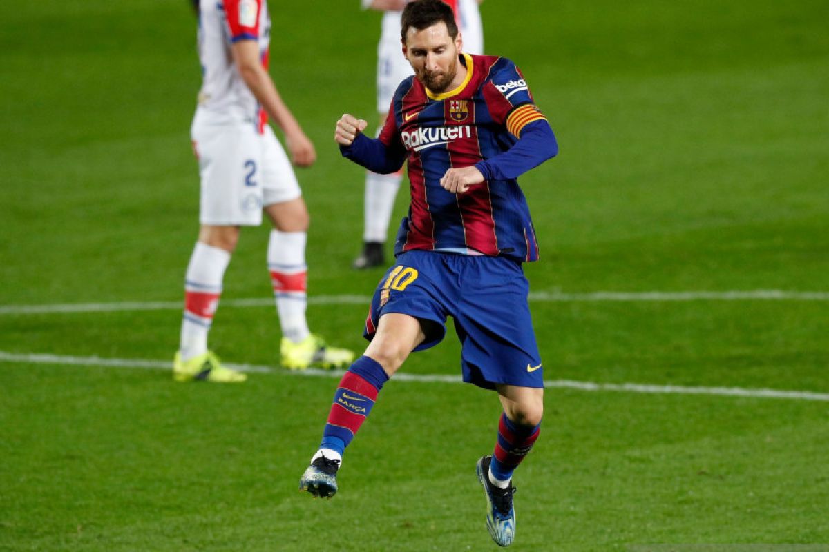 Koeman klaim Messi bersemangat dan bahagia di Barcelona
