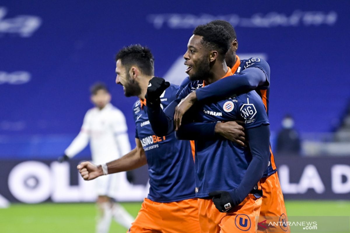 Lyon terpeleset di markas sendiri usai kalah 2-1 dari Montpellier