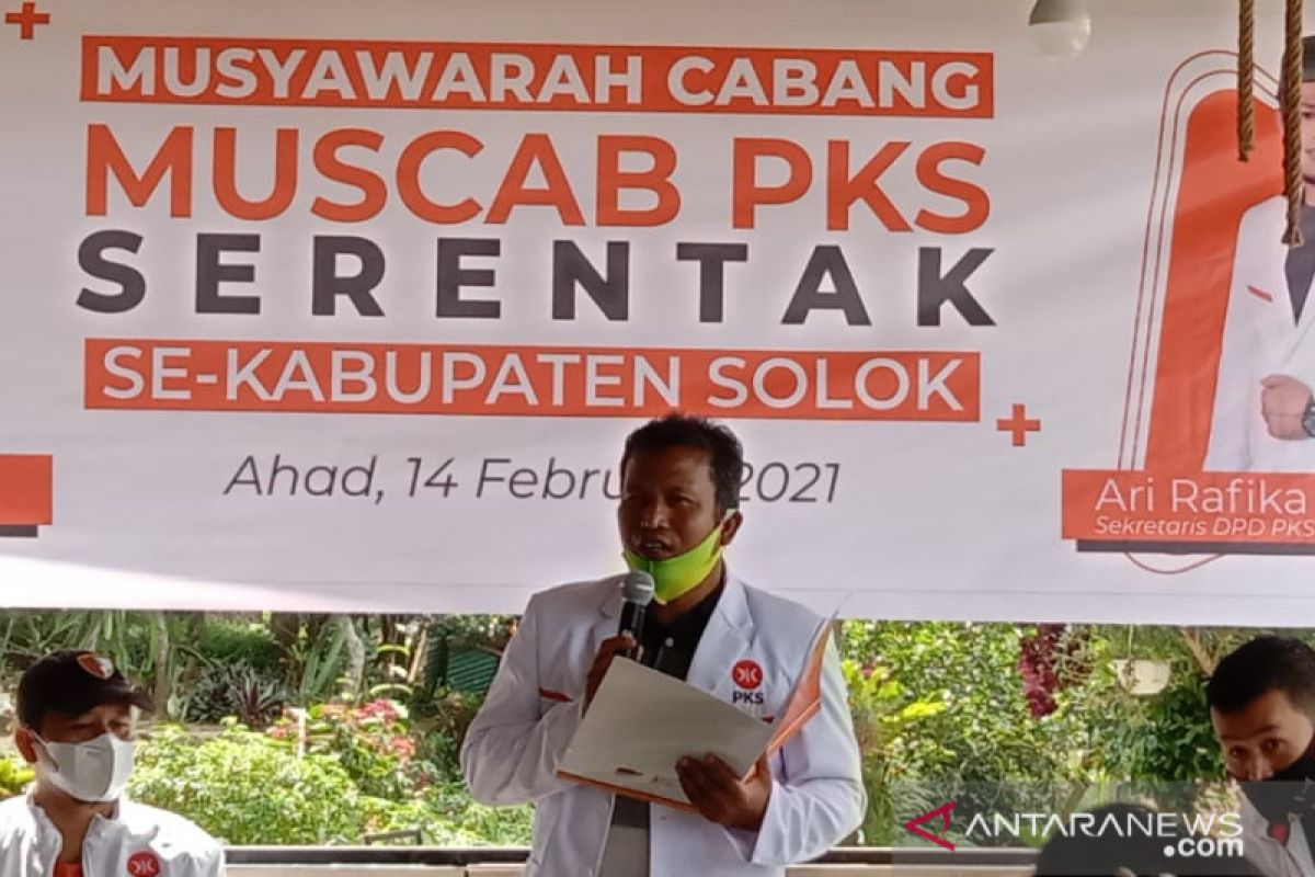 PKS Kabupaten Solok targetkan raih tujuh kursi di Pileg 2024 mendatang