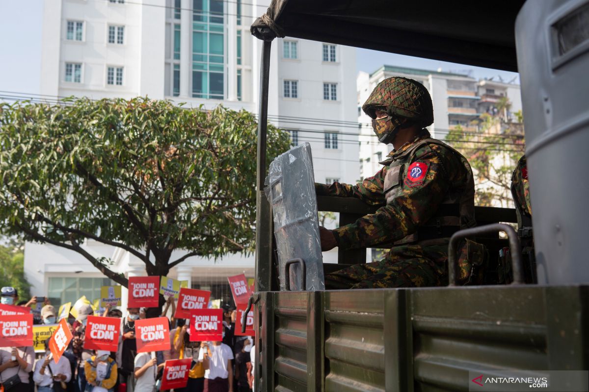 Menlu G7 kutuk kekerasan terhadap pengunjuk rasa Myanmar