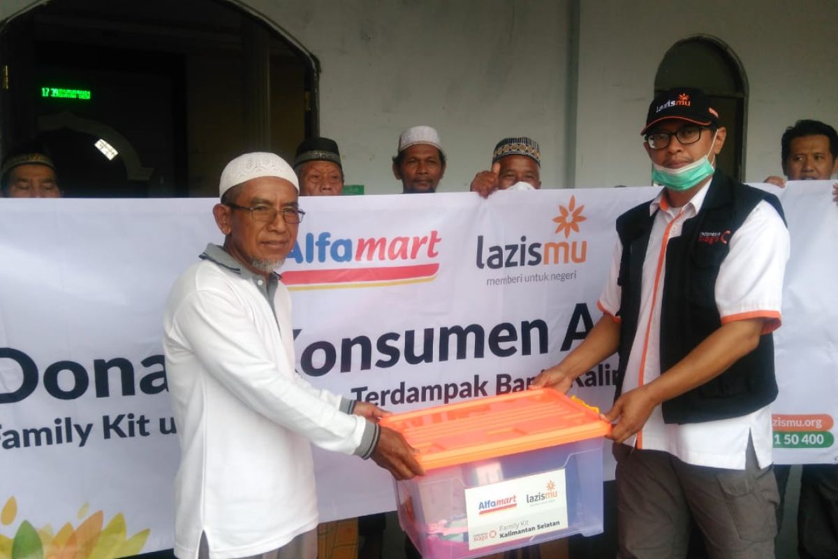 Lazismu kelola donasi pelanggan Alfamart Rp3,21 miliar lebih