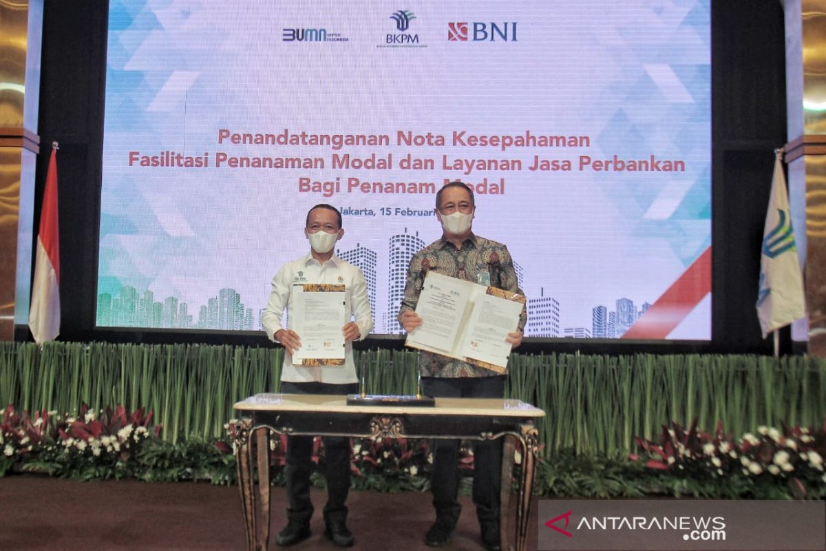 BNI dan BKPM sinergi mudahkan  investasi