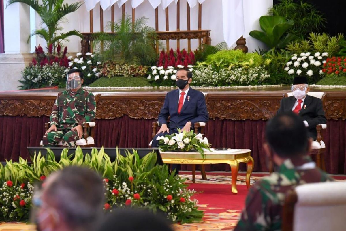 TNI, police should fully support COVID-19 mitigation efforts: Jokowi