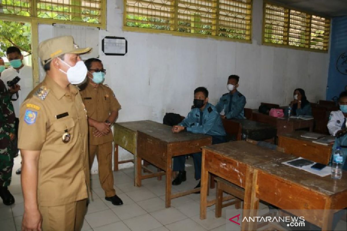 Wakil Wali Kota Bengkulu tinjau kesiapan belajar tatap muka di sekolah