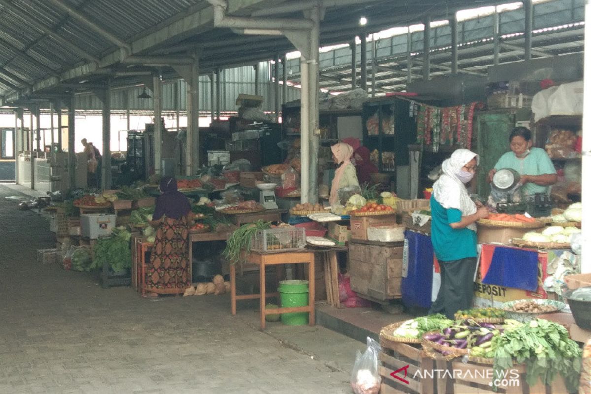 Dua pasar rakyat di Sedayu ditutup sementara untuk disinfeksi