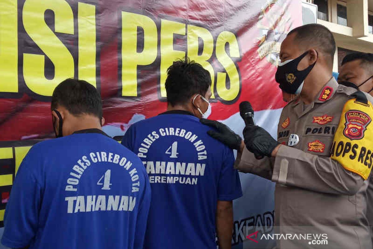 Polres Cirebon membekuk komplotan pencuri mobil lintas provinsi