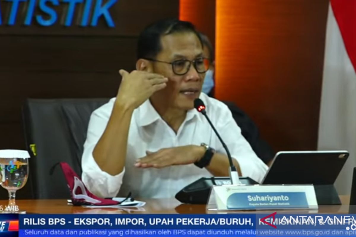 BPS: impor Maret 2021 tumbuh menggembirakan, capai 16,79 miliar dolar